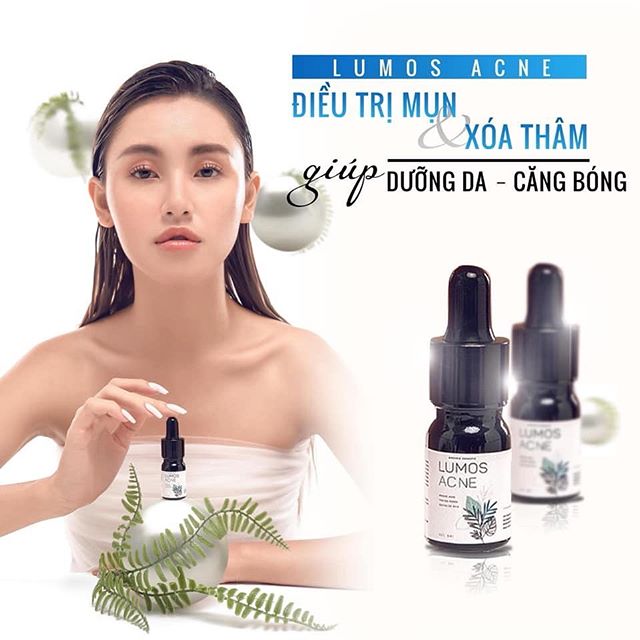 [HCM]Serum sạch mụn thâm LUMOS ACNE có tem công ty mẫu mới