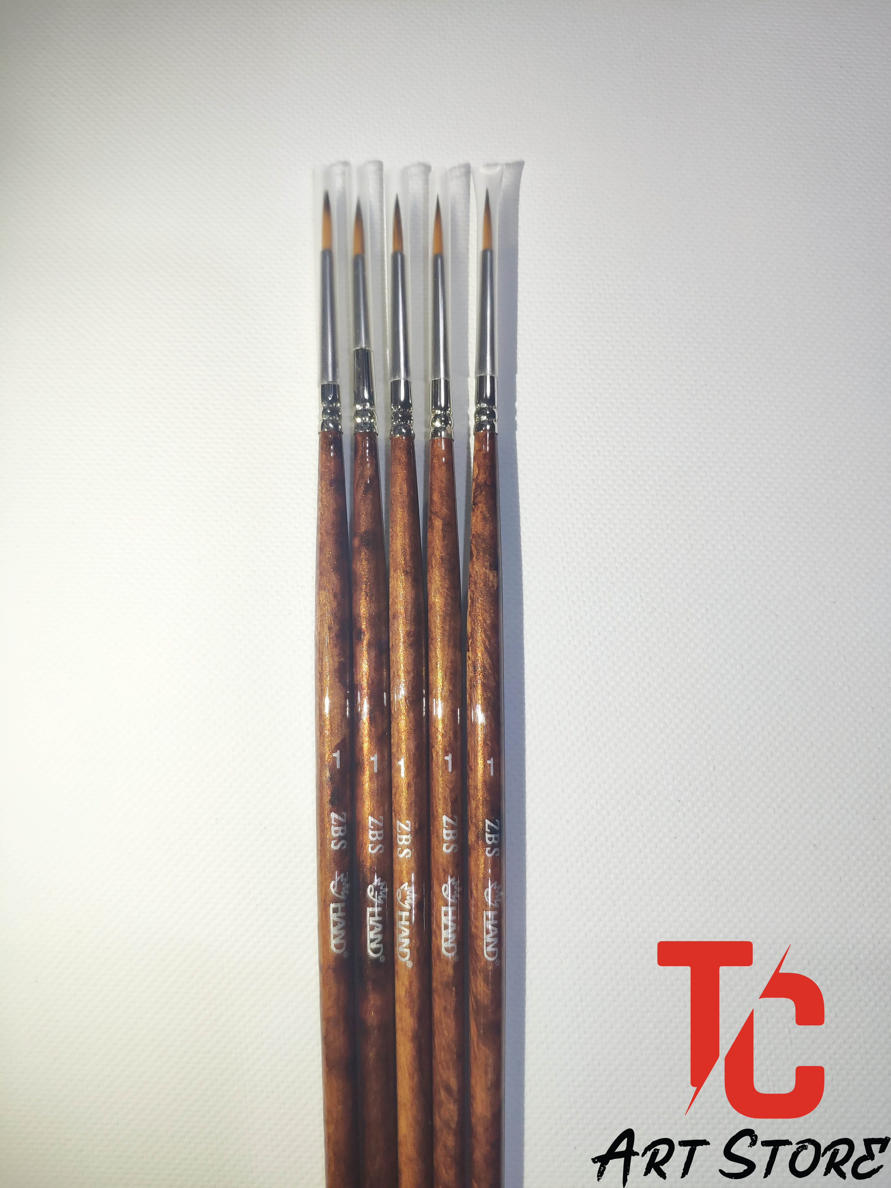 [TC Art Store] Cọ vẽ đầu nhọn HAND ZBS (Cọ vẽ đầu tròn)