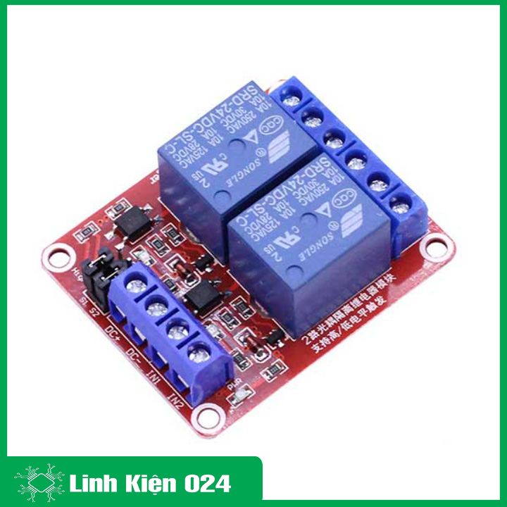 Module relay 24VDC 1 kênh / 2 kênh High/Low