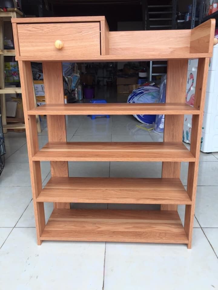 Kệ giày dép gỗ 5 tầng hàng VNXK