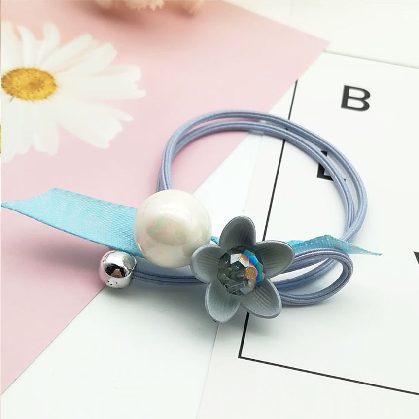 Cột tóc hoa ruy băng dễ thương CT26