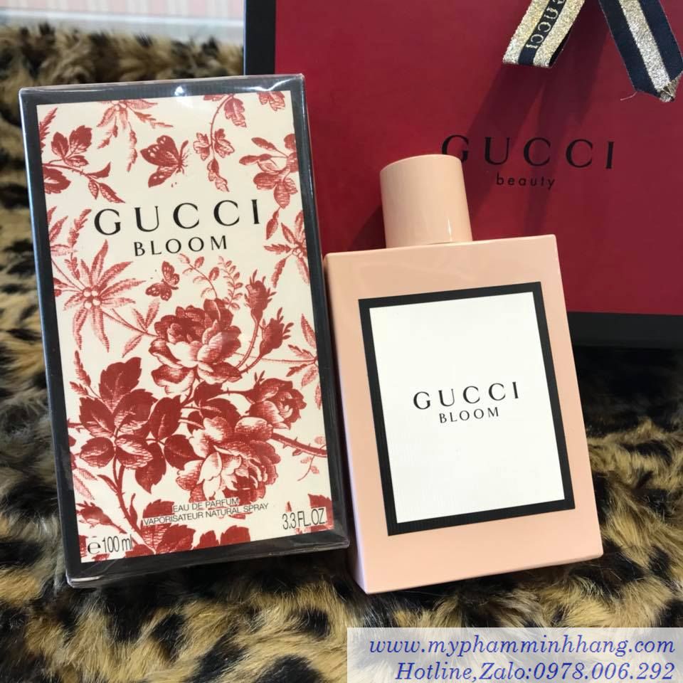 [HCM]NƯỚC HOA NỮ GU.CCI BLOOM 100ML cao cấp