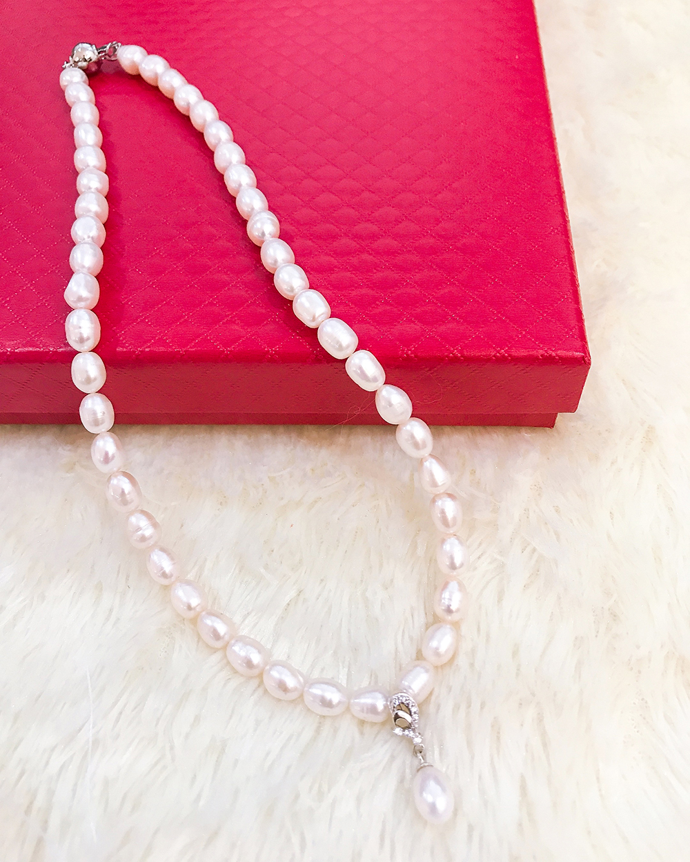 PN29- Chuỗi vòng cổ ngọc trai OPAL