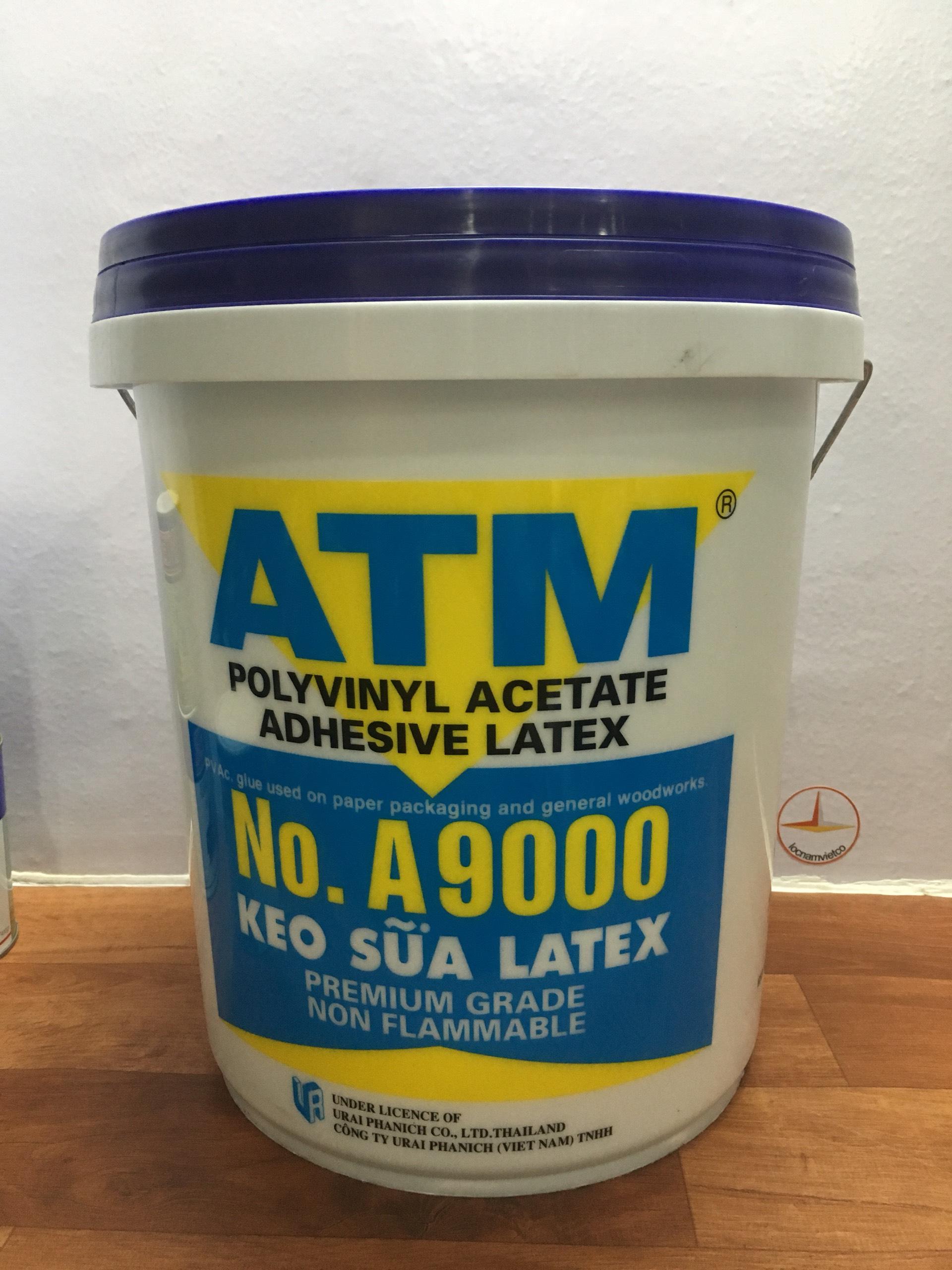 Keo sữa  Latex No.9000 thùng 20KG (chính hãng) dán giấy, làm slime