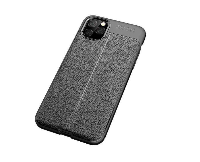 Ốp lung silicon dẻo vân da cho iPhone 11 pro max