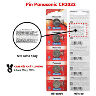 Panasonic VN nhập khẩu Pin Panasonic CR2032 Panasonic lithium 3Vcho đồng hồ thumbnail