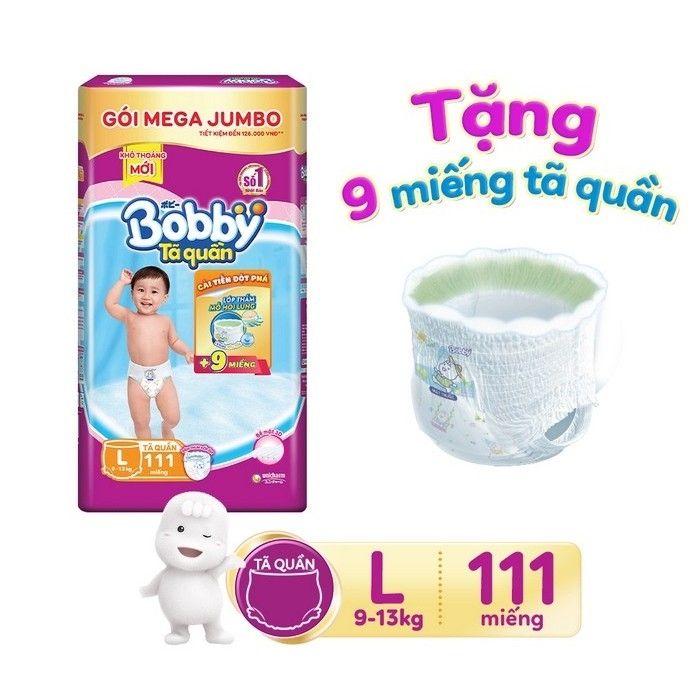 Tã quần Bobby M124