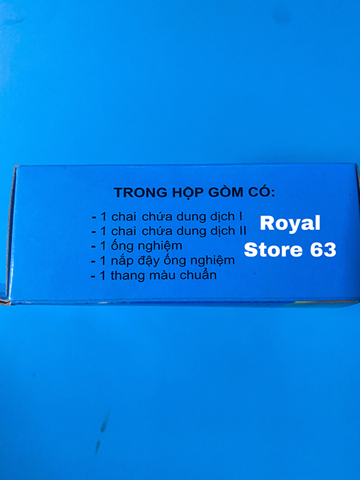 Dung dịch Test Oxy cho bể nước Thủy Phước