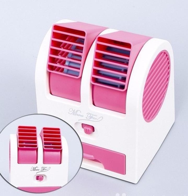 Quạt hơi nước đá mini 2 cửa