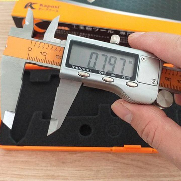 THƯỚC KẸP, CẶP ĐIỆN TỬ KAPUSI 150MM