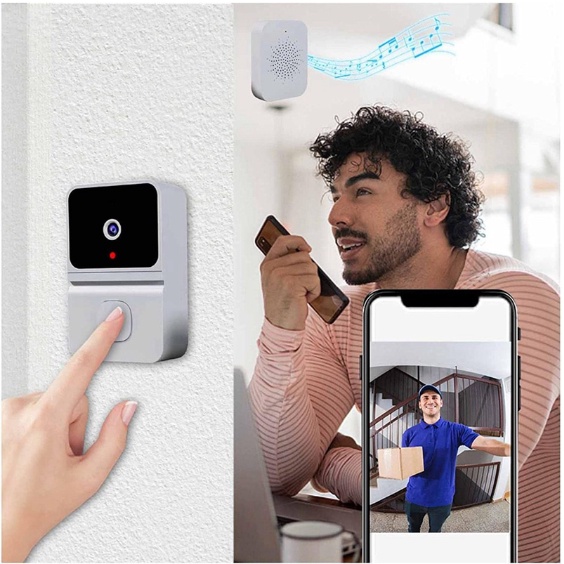 Chuông Cửa Camera Hỗ Trợ Đàm Thoại 2 Chiều qua APP AIWIT Two-Way