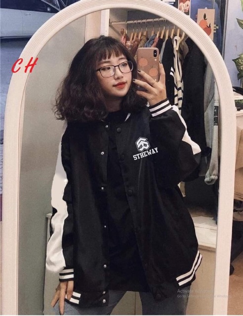 SIÊU PHẨM ÁO KHOÁC BOMBER SỐ 5 RÓT TAY CHẤT CỰ ĐẸP