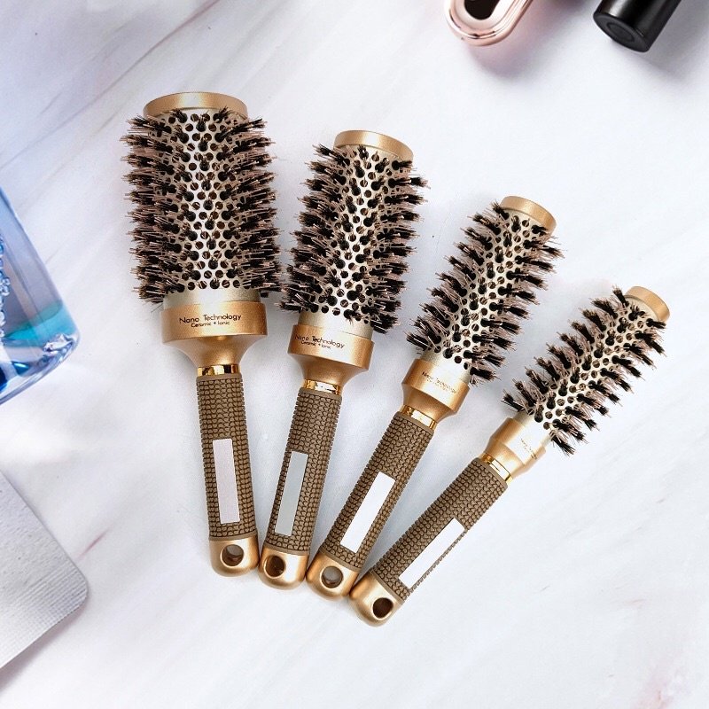 Lược tròn sấy tạo kiểu sóng bồng bềnh siêu to cỡ đại 53mm