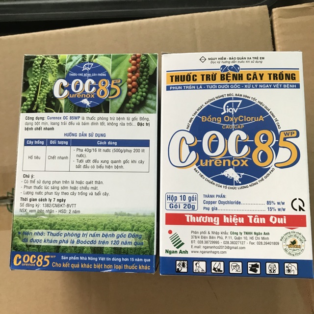 Coc85 Thuốc Diệt Nấm, Trừ Bệnh Cho Cây