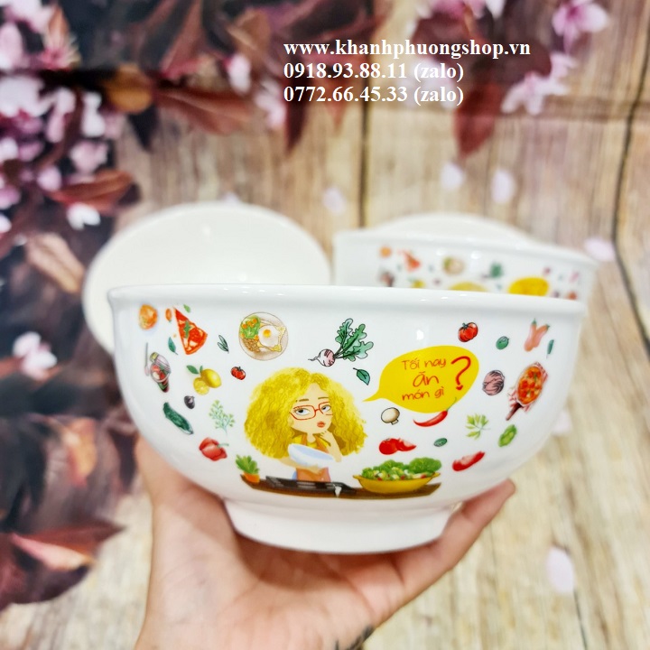 [HCM]tô sứ trắng - tô sứ