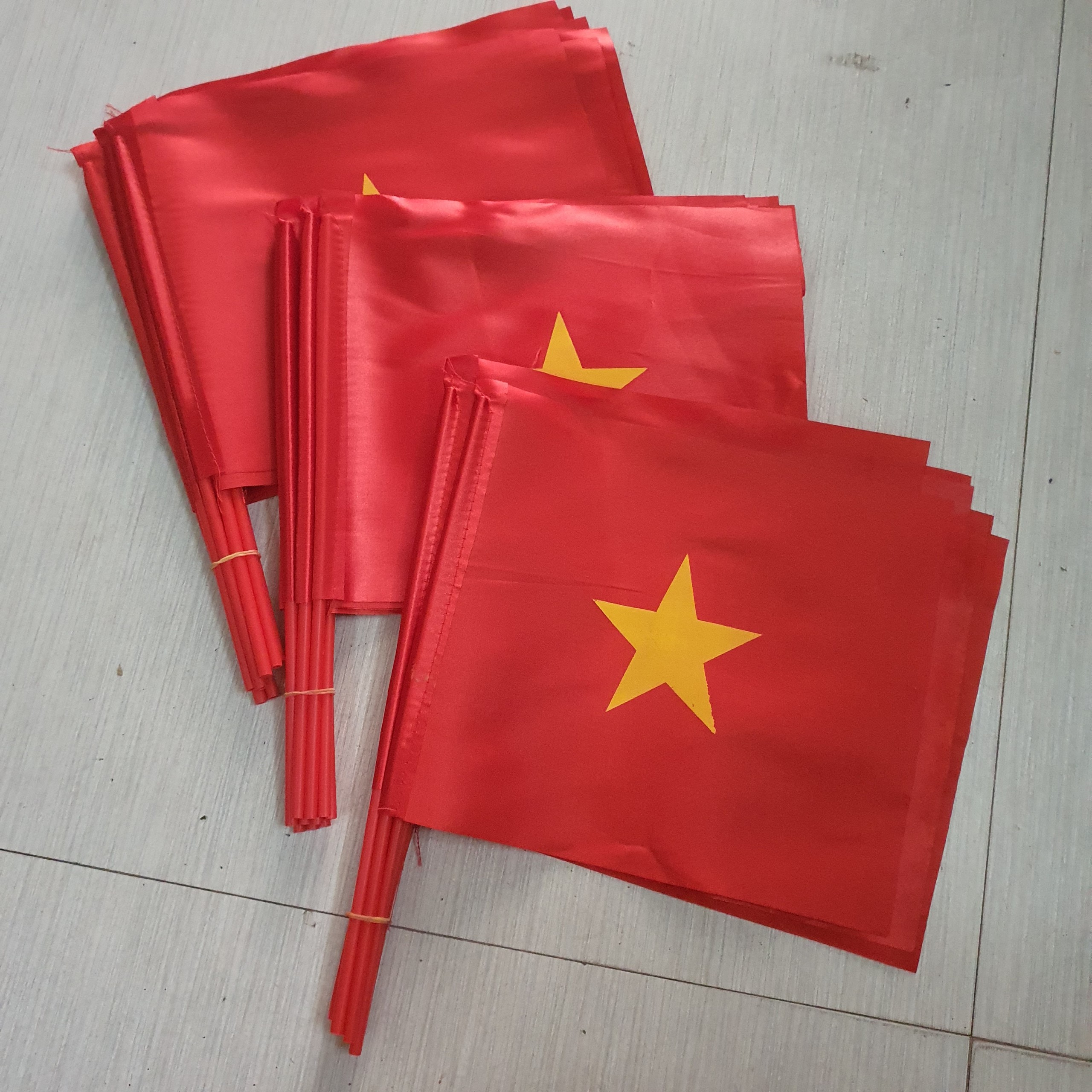 cOMBO 10 CÁI Cờ TỔ QUỐC CẦM TAY, cờ vẫy cầm tay