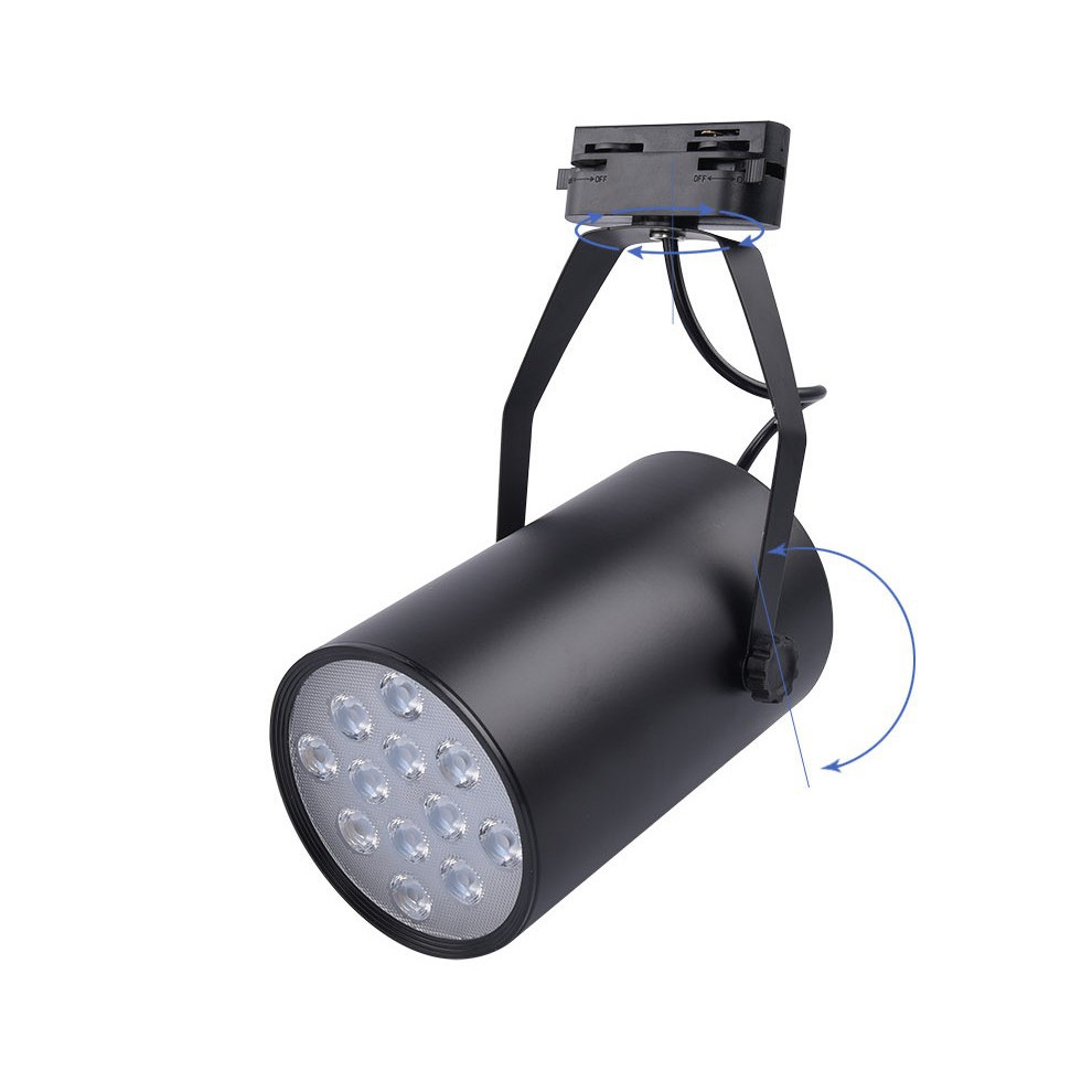 Đèn rọi thanh ray, Đèn rọi ray Led 12w cao cấp