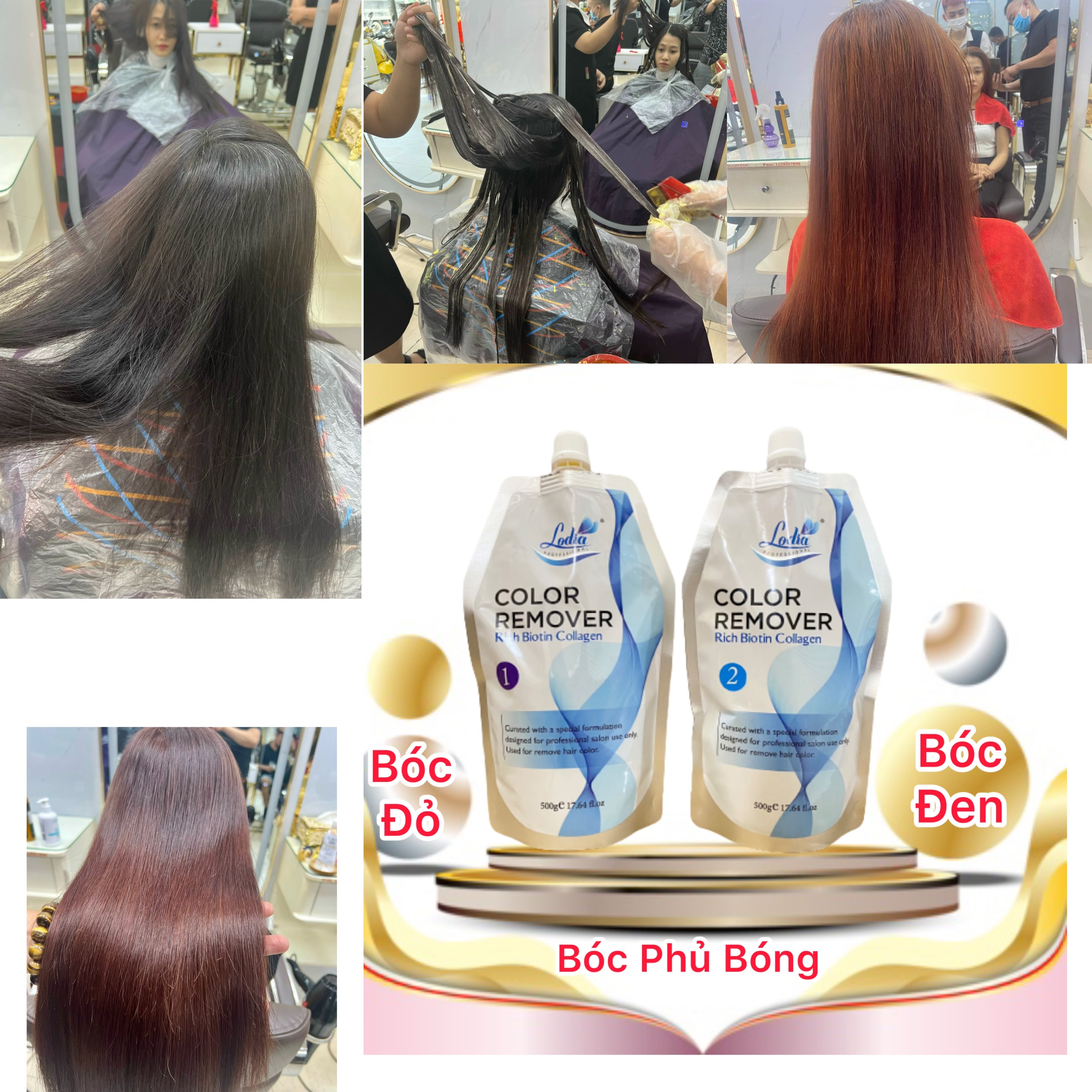 Lodia Red Black Color Remover