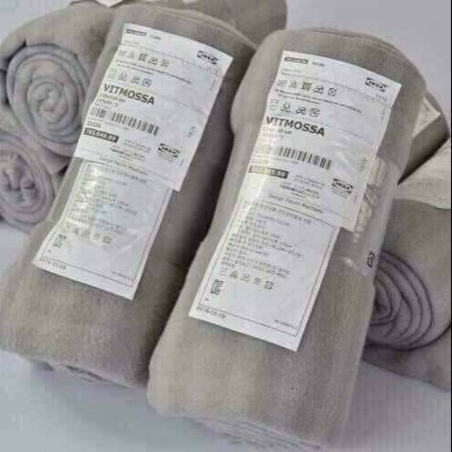 Mền Ngủ,  Chăn Kẻ Ikea  - Siêu Nhẹ - Đắp Ở Văn Phòng Đi Du Lịch Hay Dùng Trong Spa Chăn Nỉ