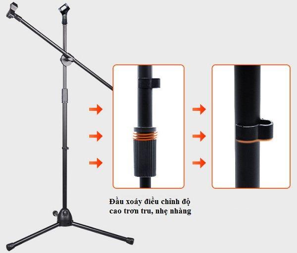 Chân đế Micro đứng LY18 chuyên nghiệp
