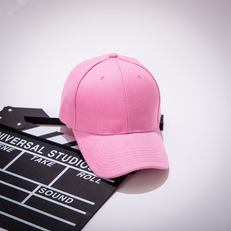 Mũ Lưỡi Trai Nón Kết trơn Quai dán 423 Phong Cách Ulzzang Form Unisex Nam Nữ