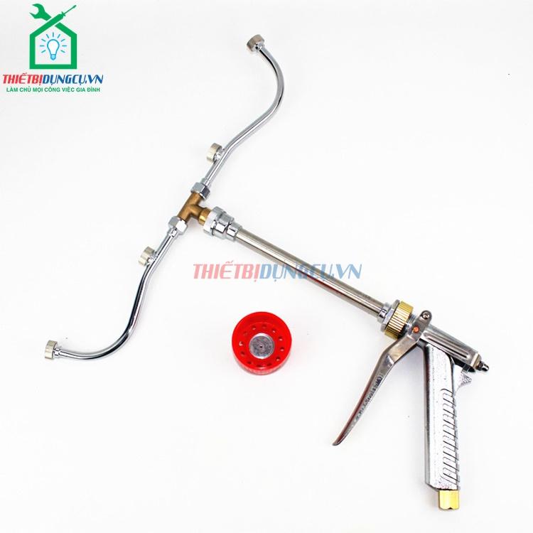 Tay cầm phun sương hình quạt 4 béc