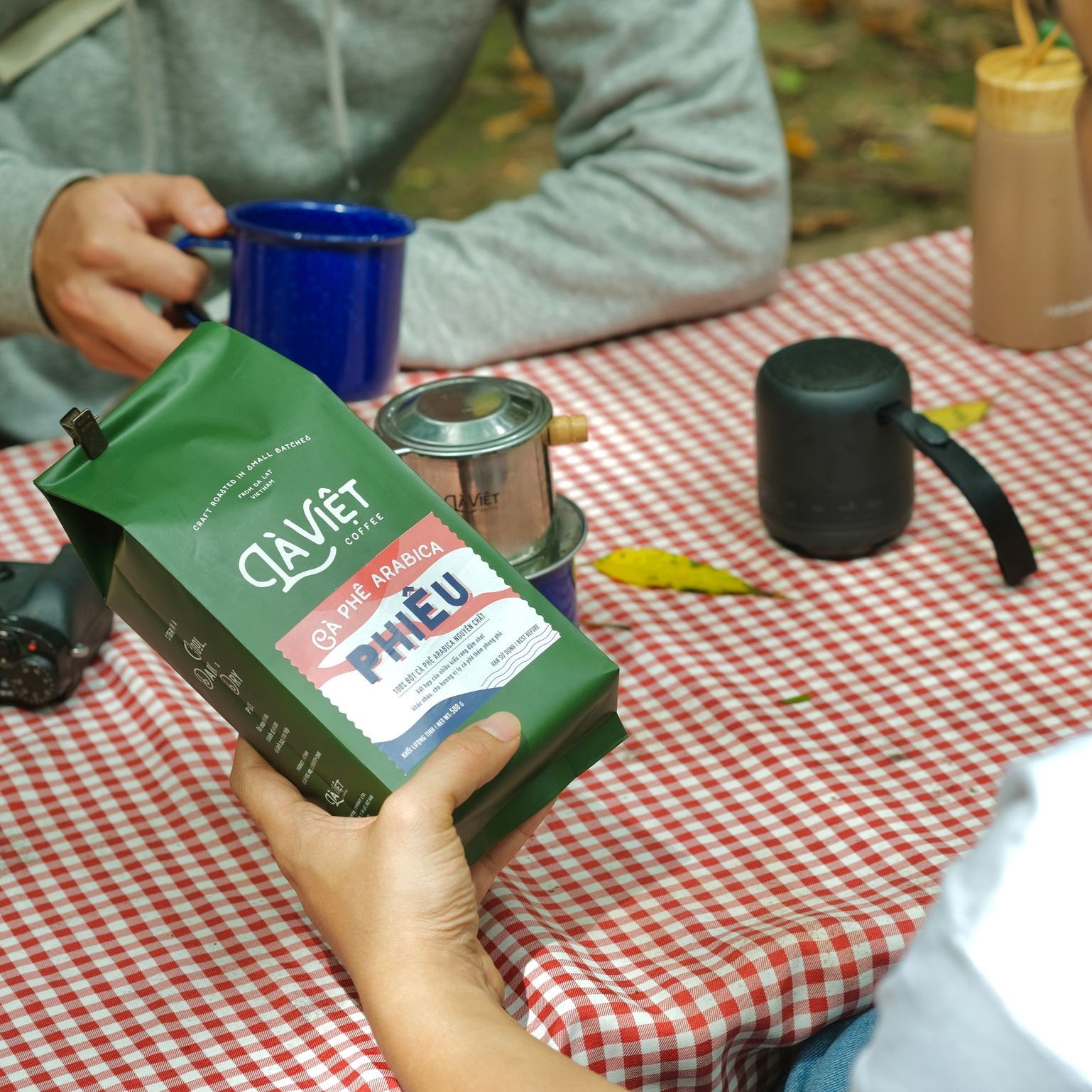 Cà Phê Bột LÀ VIỆT PHIÊU 100% Arabica 500g Vị Phong Phú