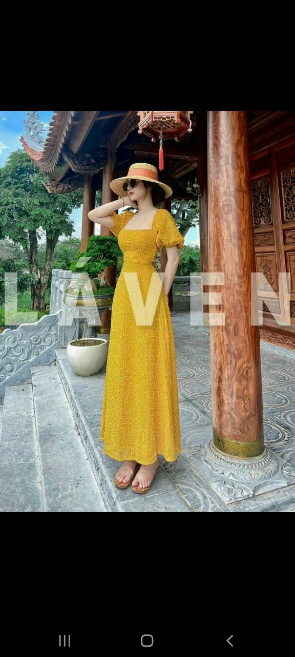 Đầm maxi 2 dây cúp ngực đan dây lưng #dammaxi2dây