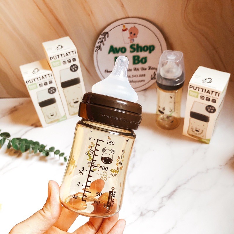 Bình sữa Bebepick / Bình bò Hàn quốc 150ml/250ml ( Tuỳ chọn núm ty)