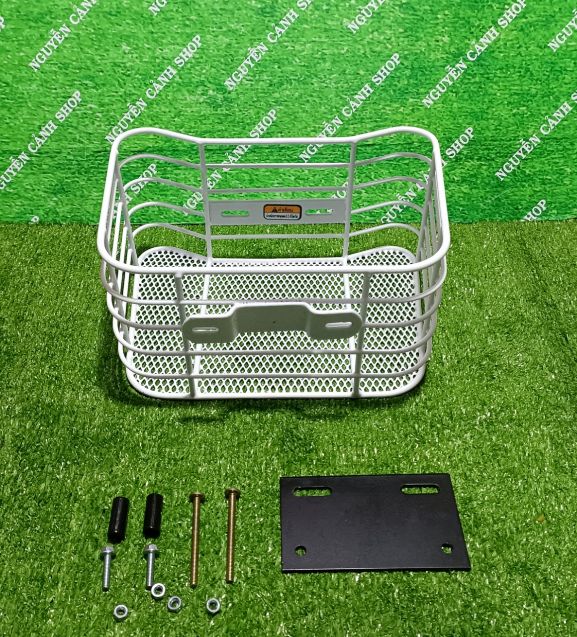 Rổ xe scoopy mẫu V2 Vuông