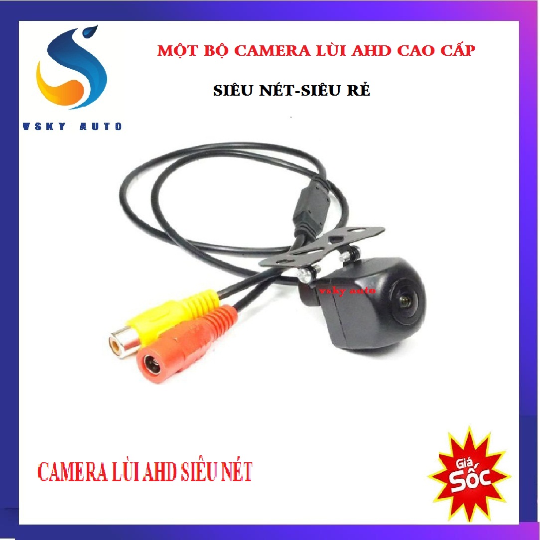 [HỖ TRỢ LẮP ĐẶT Ở HÀ NỘI] Cam lùi AHD tích hợp cho các dòng xe android dẫn nhanh chóng, tức thì, chất lượng hình ảnh, độ nét cao, chất lượng hình ảnh truyền lên màn hình không bị nén, không bí lóa, chất lượng tốt, giá rẻ.