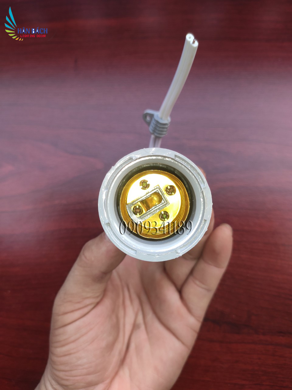 [HCM]Bộ 2 đuôi đèn treo tiêu chuẩn kín nước E27