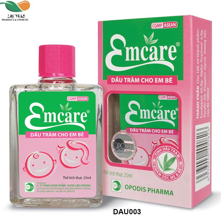 [HCM]Dầu tràm cho bé Emcare 25ml