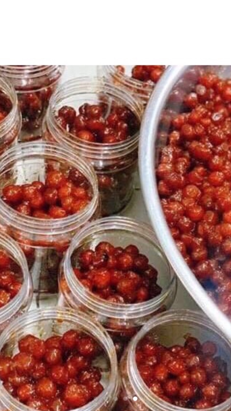 HŨ 500 gram MỨT CHÙM RUỘT ĂN LIỀN