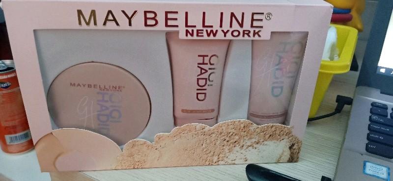 [HCM]Bộ trang điểm Maybelline Mỹ 3 món hồng