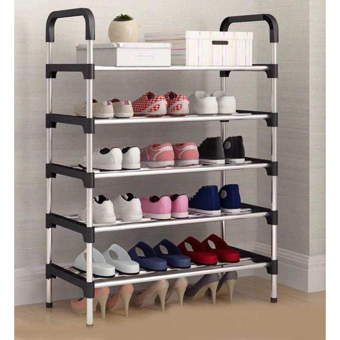 KỆ ĐỂ GIÀY DÉP 5 TẦNG INOX CAO CẤP MẪU MỚI 2020 - KỆ ĐỂ SÁCH ĐỂ ĐỒ KỆ TRƯNG BÀY - KỆ HOA VĂN HỌA TIẾT CỰC ĐẸP