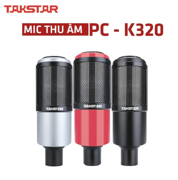 Mic thu âm Takstar PC-K320 hát karaoke thu âm livestream bảo hành 12 tháng, Mic karaoke, livestream,. micro thu âm chuyên nghiệp