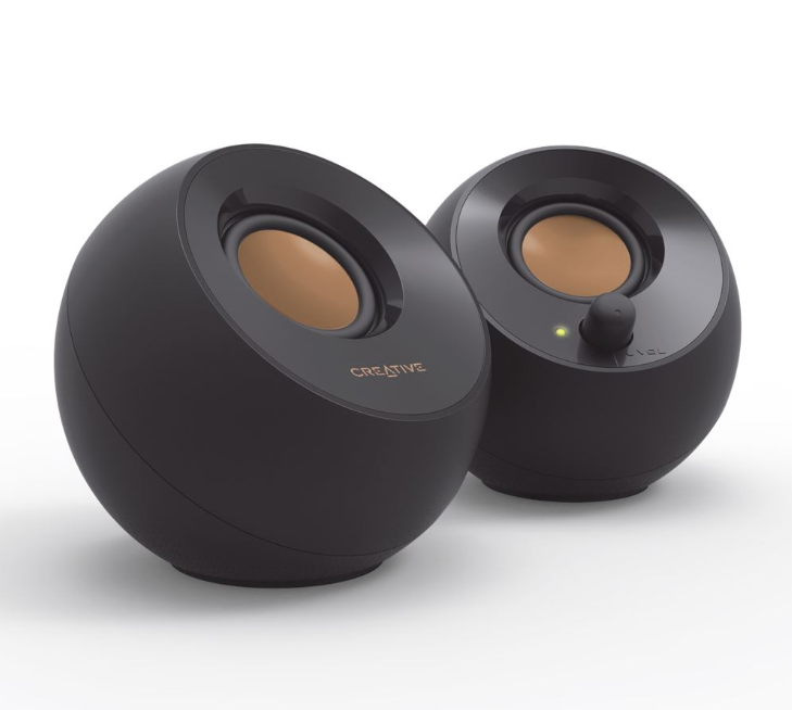 Loa vi tính Creative Pebble Black - Hàng Chính Hãng