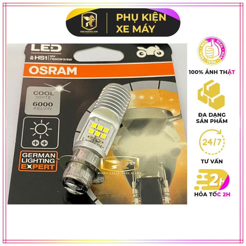 Đèn pha led osram chân m5 với 6 tim led dành cho xe máy siêu rẻ , uy tín, chất lượng, mua ngay