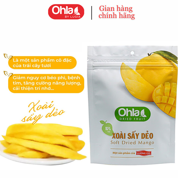 Xoài sấy dẻo Ohla loại 2 - 100g
