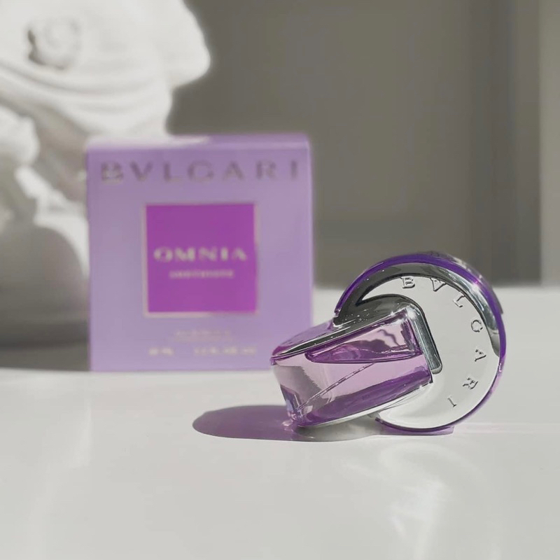 | chính hãng - mẫu thử | nước hoa nữ bvl omnia amethyste tím edt 10ml