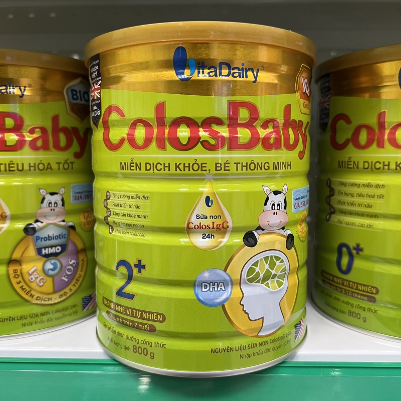 (Có Tích Điểm, Date Mới) Sữa Colosbaby Đủ Loại Đủ Số 800gr (BiBiSTORE)
