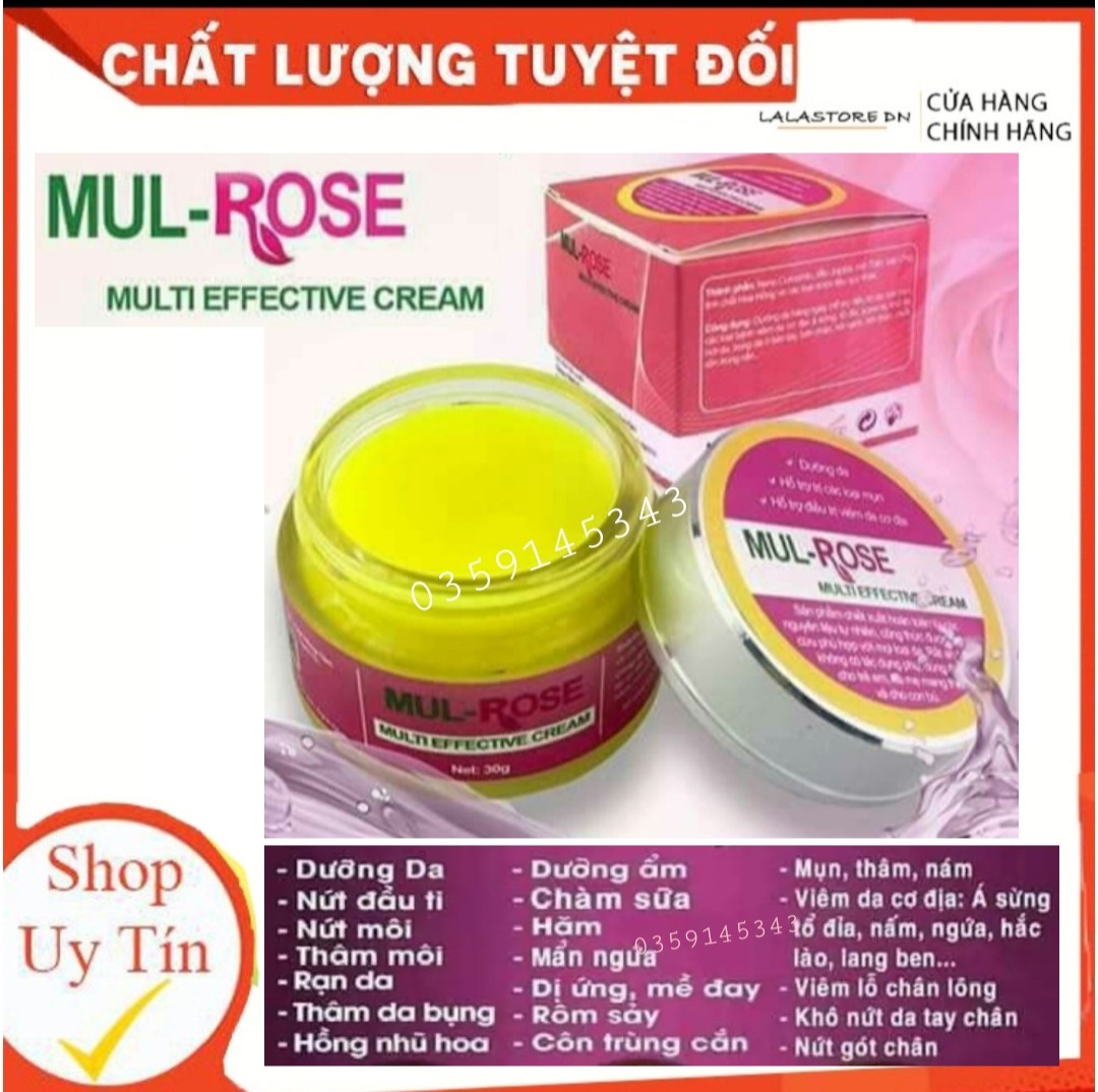 [HCM]KEM ĐA NĂNG MUL ROSE 30GR CHÍNH HÃNG