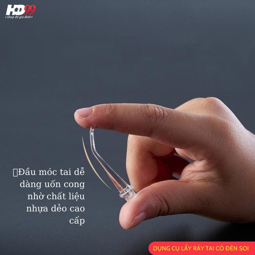 Dụng Cụ Lấy Ráy Tai Có Đèn Sáng