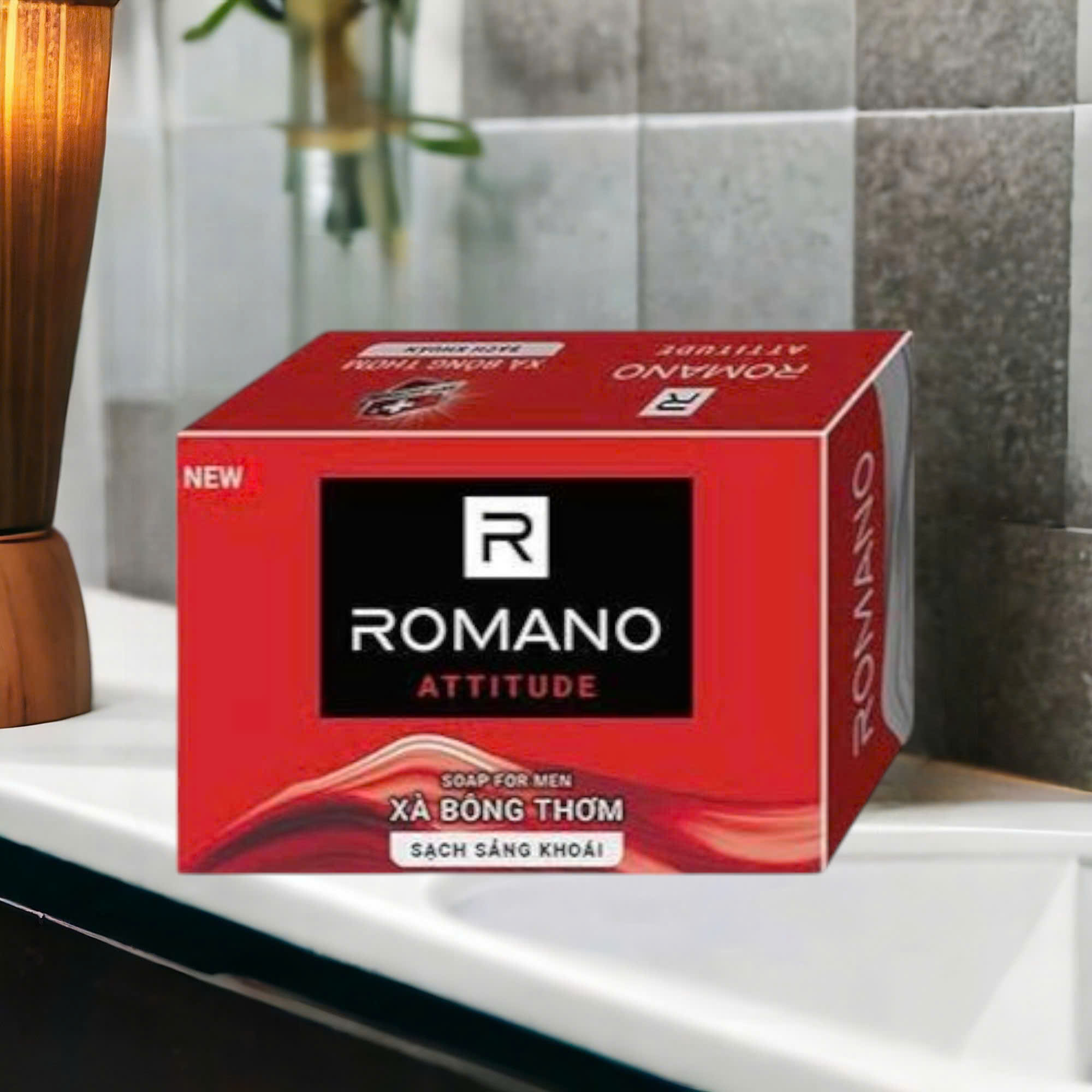 Xà Bông Cục Romano 90g/120g – Sạch Sâu, Thơm Lâu, Hương Nước Hoa Nam Tính, Đủ Loại