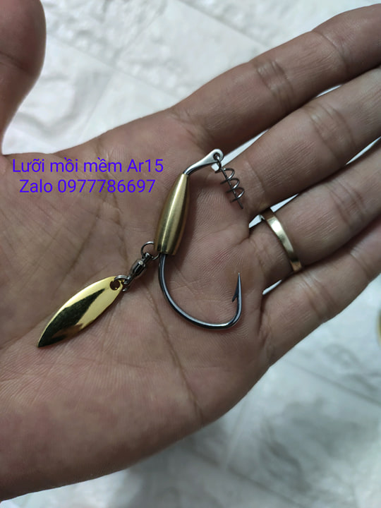 lưỡi móc mồi mềm Ar15 làm thủ công
