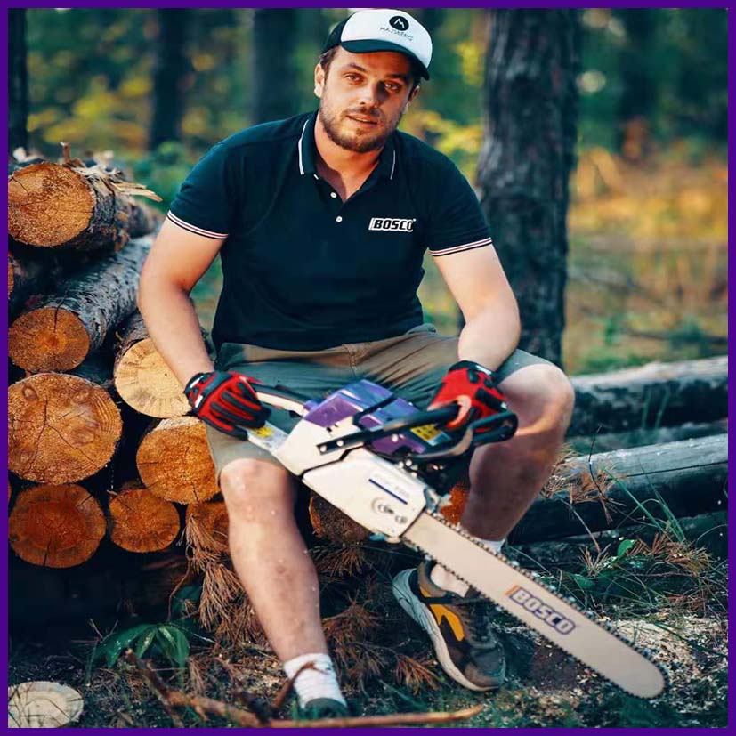 Bosco 72S - 72.0Cc Two-Stroke Chain Saw