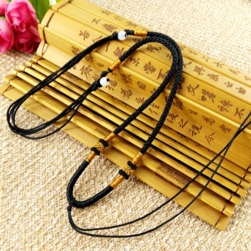 Dây dù đeo cổ đốt vàng - MS1