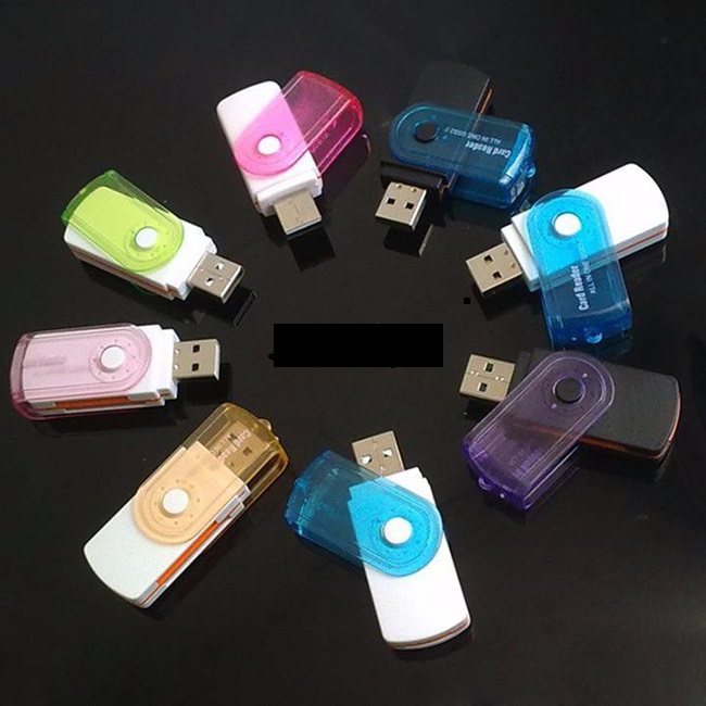 Đầu Đọc Thẻ Dạng Usb Xoay Đa Năng Card Reader All in One