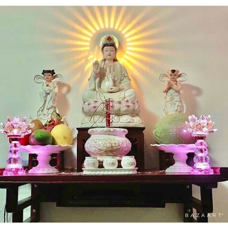 Buddha ceremony Lotus Halo lamp
